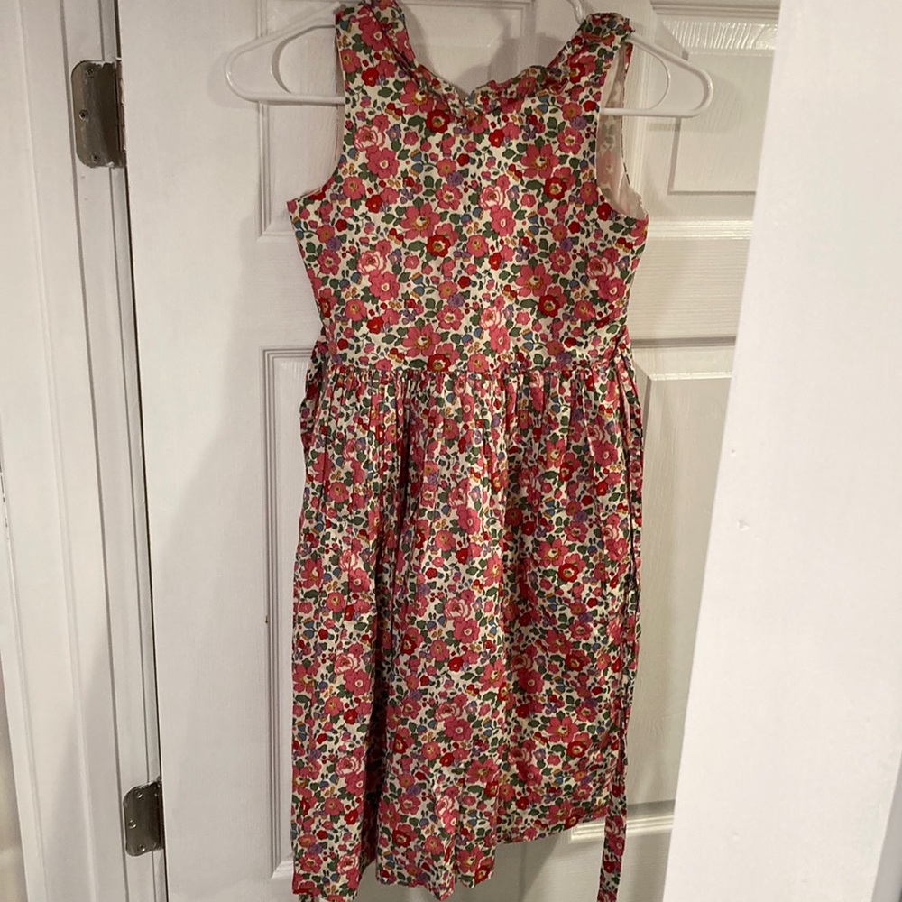 Girls Papo d' Anjo floral dress size 10 years old